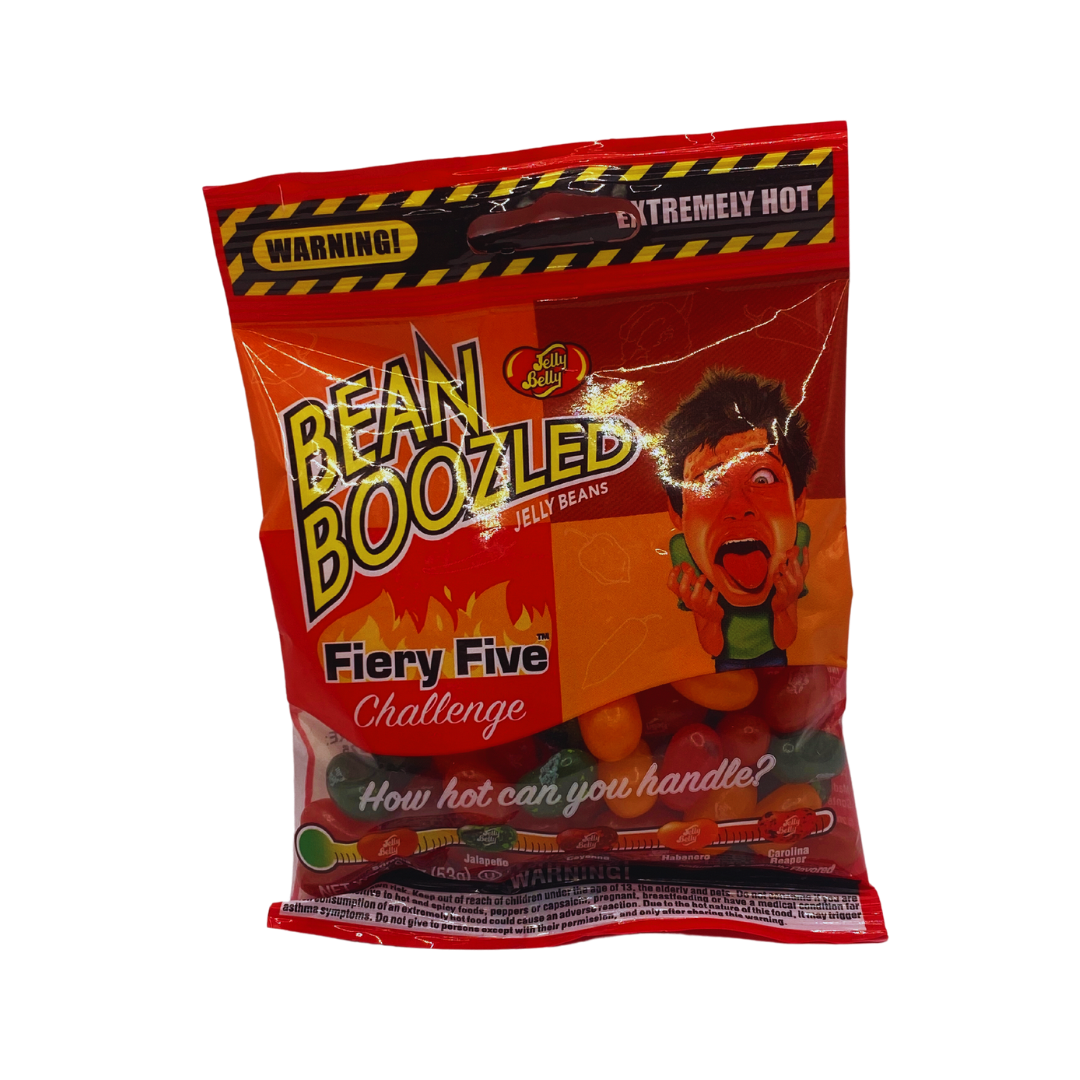 Bean Boozled Fiery Five Challenge