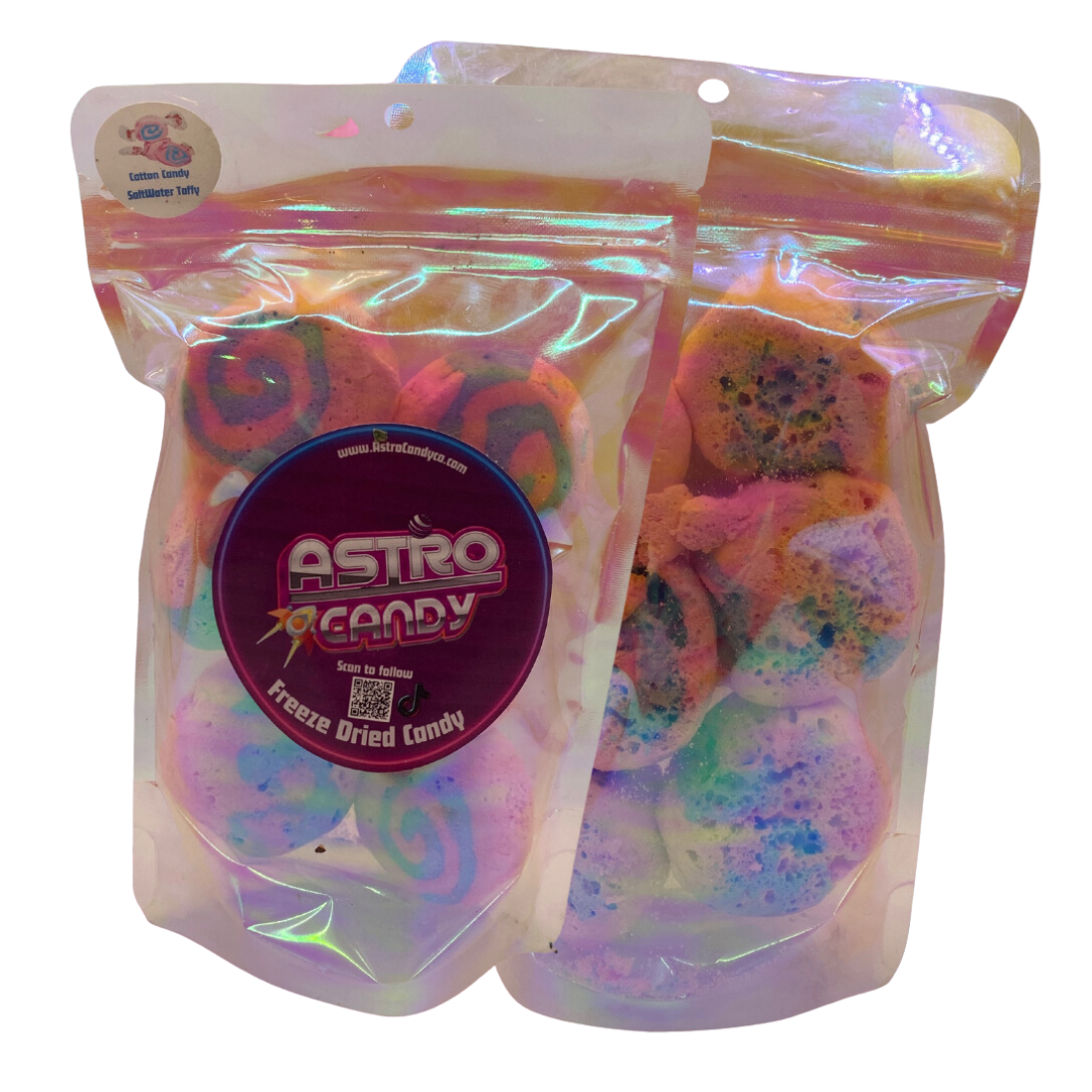 Freeze Dried Cotton Candy SaltWater Taffy