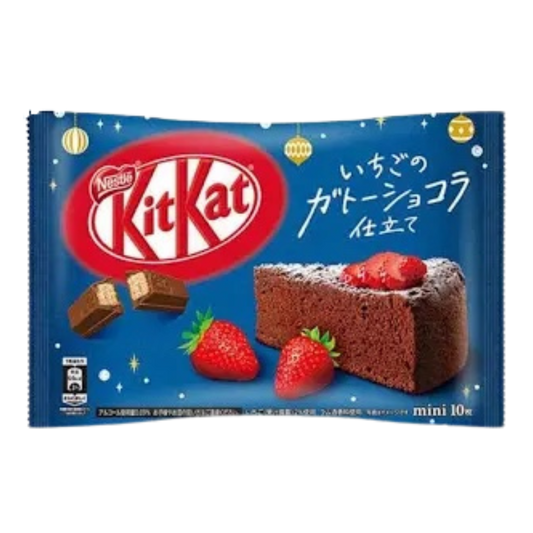 KitKat Chocolate Mouse Cake w/ Strawberry