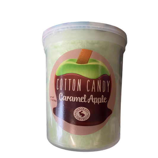 Cotton Candy ( Caramel apple )